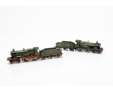 Two Kit-built 00 gauge GWR Churchward 'City' class Locomotives and Tenders, City of Truro' no 3440 from a Kitmaster/Airfix pl