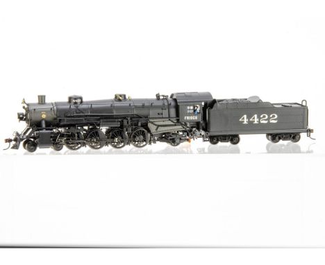 Bachmann Spectrum American HO Gauge Steam Locomotive and Tender, a boxed 81610 USRA light 4-8-2 Mountain Locomotive 4422 in b