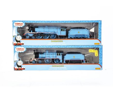 Hornby (China) OO Gauge Thomas &amp; Friends Steam Locomotives and Tenders, two boxed examples R9291 Gordon The Blue Engine a