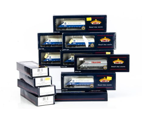 Bachmann OO Gauge 90 Tonne Hopper Wagons, all boxed includes 37-327A Buxton Lime (8), 37-325/37-325A (2) Tilcon and 37-328 Ta