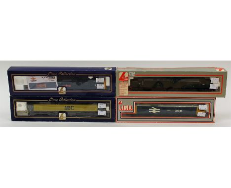 Lima: Four boxed Lima OO gauge locomotives, comprising: 205142MWG, 204851, 205065 and L205230 Royal Highland Fusilier. (4)