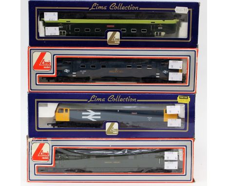 Lima: Four boxed Lima OO gauge locomotives, comprising: 205106MWG, 205134MWG, 204781 and L204619 Class 47513 Severn. (4)