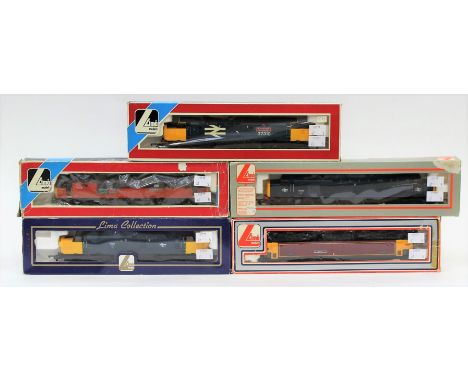 Lima: Five boxed Lima Diesel OO gauge locomotives (5)