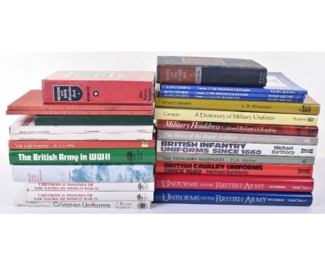 Selection of Books Relating to British Militaria and Regiments etc, including Uniforms of the British Army – Cavalry Regiment