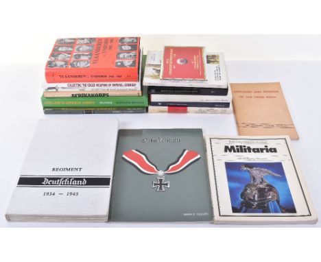 Grouping of Books on Third Reich Militaria &amp; Waffen-SS History etc, including Knights of Steel – The Structure, Developme