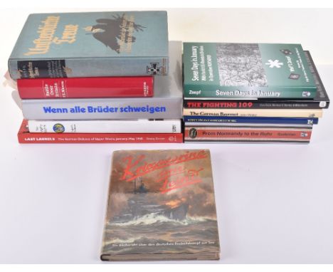 Selection of Books of WW2 Interest, including From Normandy to the Ruhr – with the 116th Panzer Division in World War II by G