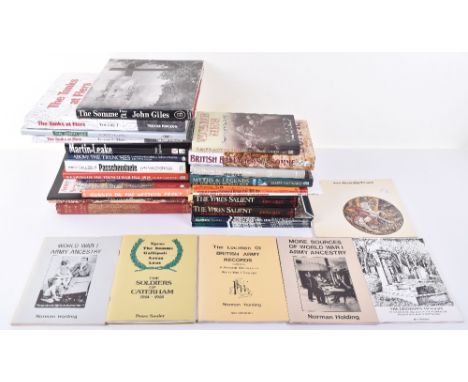 Mixed Books of Great War (WW1) Interest, including Over There – A Commemorative History of C Battery Royal Field Artillery by