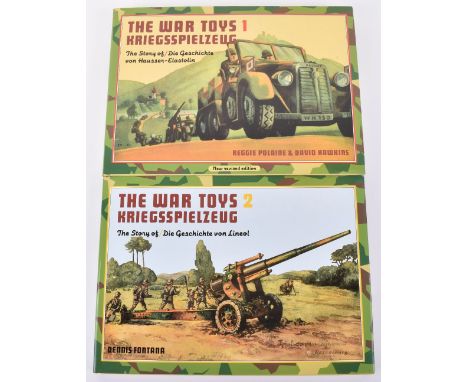 The War Toys Volume 1 – The Story of Die Geschichte von Haussen-Elastolin by Polaine &amp; Hawkins, hardback, with dust jacke