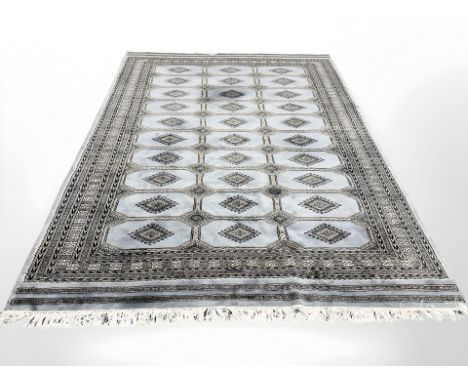 A Lahore Bokhara carpet, Pakistan, 295cm by 220cm
