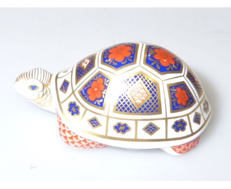 Royal Crown Derby tortoise paperweight