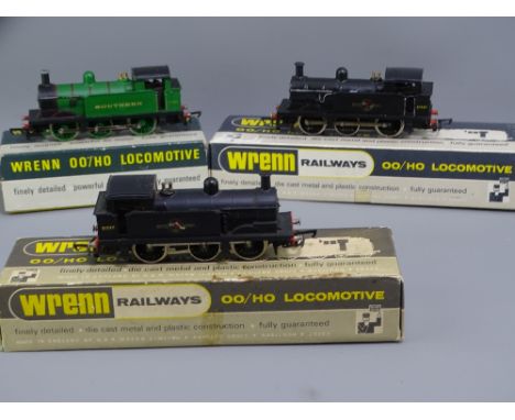 MODEL RAILWAY - WRENN W2205 B R BLACK 0-6-0 Tank Locomotive (2), boxed with W2206 Southern (boxed), very good with instructio