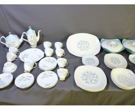 A ROYAL ALBERT ' FESTIVAL' PART TEA SERVICE with a Midwinter Style craft 'Fashion Shape' part dinner service