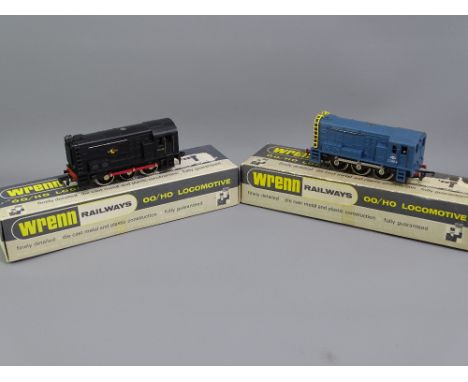 MODEL RAILWAY - WRENN W2232 Diesel Electric Shunter B R Blue boxed with instructions, Wrenn W2233 Diesel Electric Shunter B R