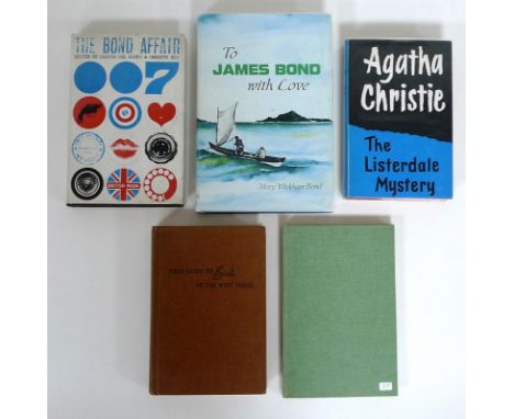 A group of James Bond, Ian Fleming related books comprising 'The Bond Affair', edited by Oreste Del Buono and Umberto Eco, se