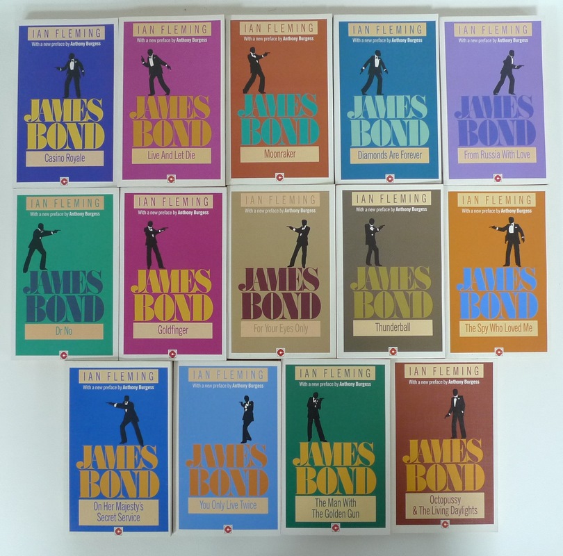 A full collection of Ian Fleming's James Bond novels, published by