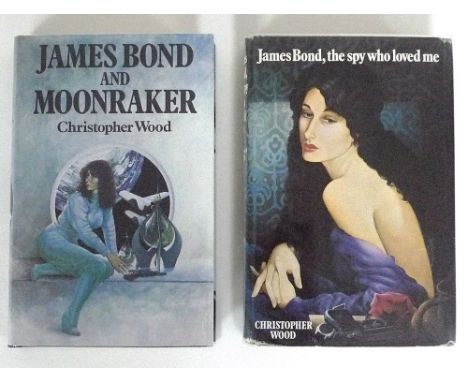 Two James Bond adapted by Christopher Wood first editions comprising 'The Spy Who Loved Me', Gildrose Publications Limited, L