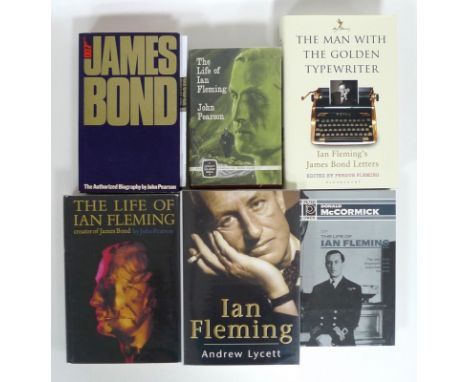 A collection of biographies of Ian Fleming, including two editions of 'The Life of Ian Fleming', by John Pearson, one first e