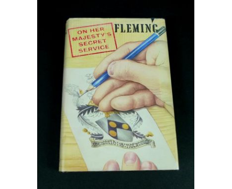 Ian Fleming, 'On Her Majesty's Secret Service', first edition, Jonathan Cape, London, 1963, dust jacket, not price clipped, w