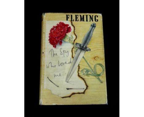 Ian Fleming, 'The Spy Who Loved Me', first edition, Jonathan Cape, London, 1962, dust jacket, not price clipped, with acetate