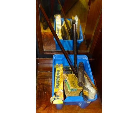 A quantity of vintage drawing/measuring apparatus and implements, to include rulers, set squares, cased tools, pliers, Twadde