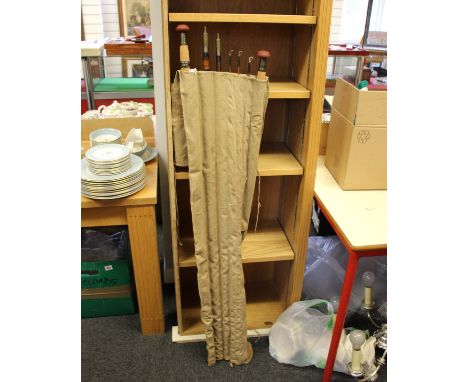 A seven piece vintage cane fishing rod by 'B Farlows &amp; co, london complete with canvas cover