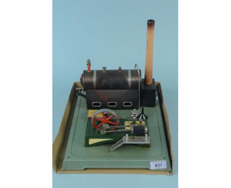 A vintage Mamod steam engine (playworn condition)