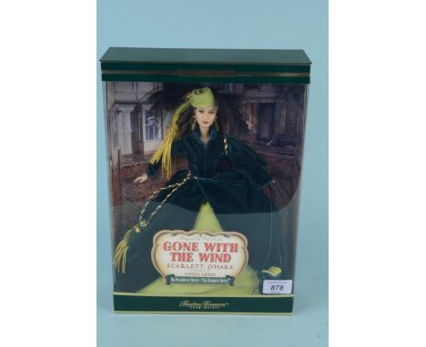 A boxed 2001 Mattel Scarlett O'Hara doll from the Timeless Treasures range