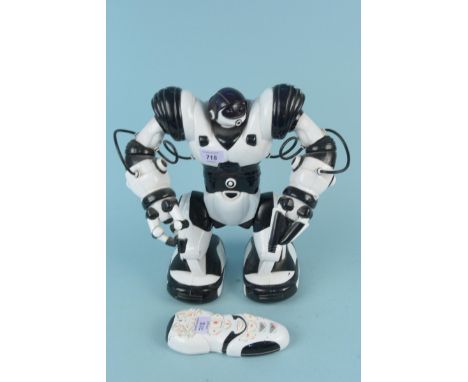 A Robosapien remote control robot with controller