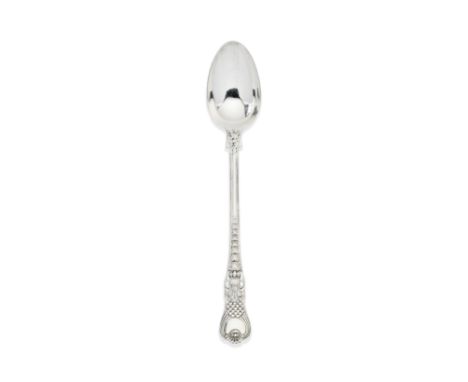 A George III silver basting spoonPaul Storr, London 1816 Coburg pattern, length 31.5cm, weight 5.5oz.This lot is subject to t
