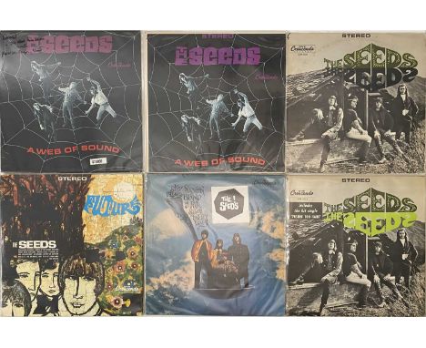 THE SEEDS AND RELATED - LP PACK. A superb pack of 15 LPs by psych legends The Seeds, including some titles by lead singer Sky