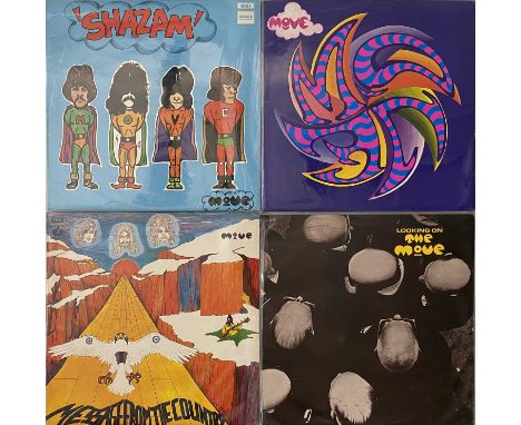 THE MOVE - LP PACK. A quality pack of 4 LPs by British group The Move. Titles include Move (SLRZ 1002, UK Regal Zonophone. Re
