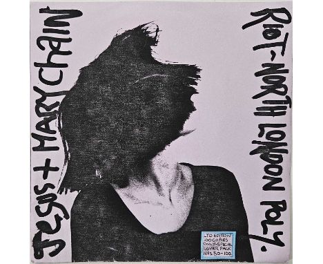 JESUS + MARY CHAIN - RIOT (NORTH LONDON POLY) 7" (UK COMPLETE/ LIMITED/ NUMBERED - FIERCE - FRI.004.). A rare to see, complet