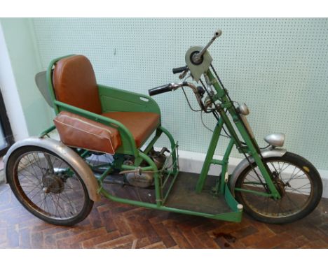 1965 Poirier 98cc tricycle with fitted Sachs engine with chain drive 