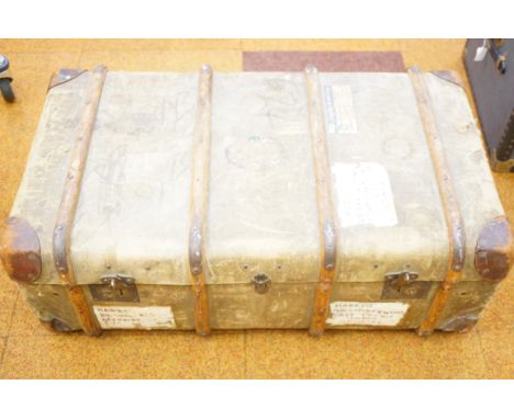 Large steamer trunk 