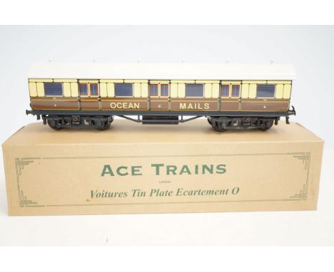 Ace trains tin plate carriage 