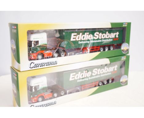 2x Large Eddie Stobart 1.5 scale diecast models 