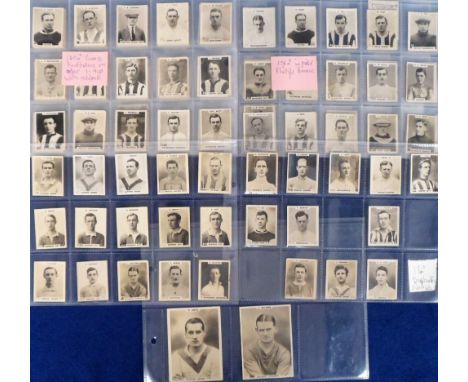 Cigarette cards, Phillips, Footballers 'K' size (Pinnace), a collection of approx. 290 cards, mixed 'Photo', 'Pinnace' &amp; 