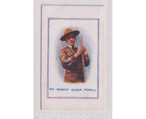 Cigarette card, Aikman's, Army Pictures, Cartoons etc, type card, Sir Robert Baden Powell (vg) (1)