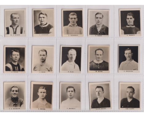 Trade cards, Thomson, Footballers, 'K' size (set, 137 cards) (gd/vg) 