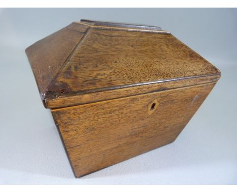 Sarcophagus shaped Tea Caddy 