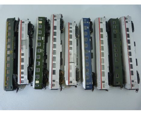 Selection of Railway carriages to include Lima, Jouef and Schicht