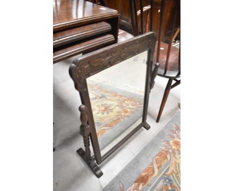 A vintage Priory style dressing table mirror