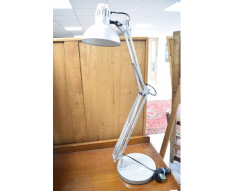 A modern Lloytron swing arm hobby lamp (angle poise)