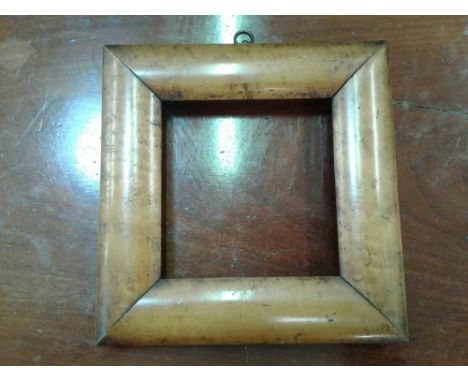 of square form with cast metal ring top