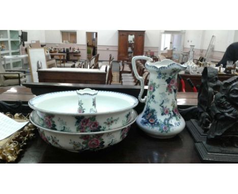 including a toilet&nbsp;jug, basin and other related wares