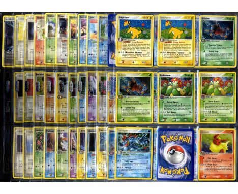 This lot features a partially complete EX Unseen Forces expansion. You'll be bidding on 193 cards from the set thats only mis