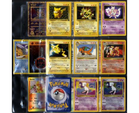 This lot features a number of promotional cards, winners cards and rarities such as pre-release cards and Best of cards. You'