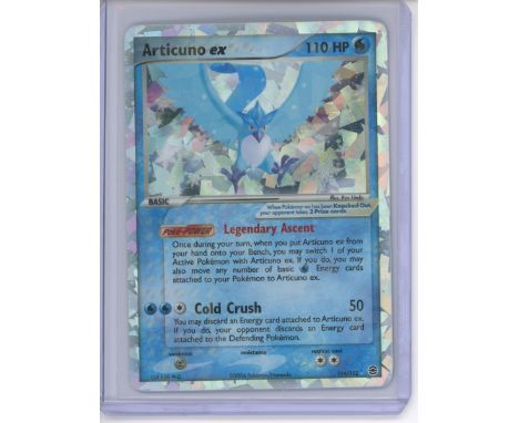This lot features Articuno ex from the Fire Red &amp; Leaf Green expansion.While grading is subjective we would classify this