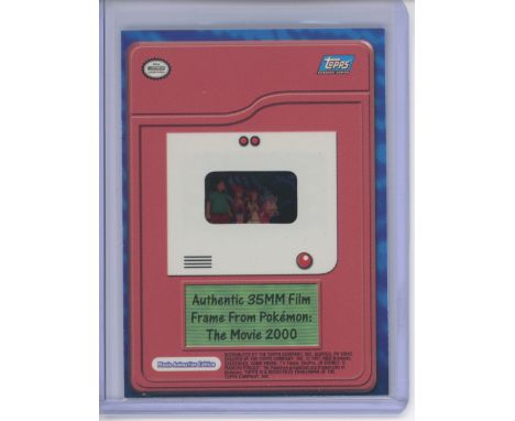 This lot features a genuine film cell from the second Pokemon movie - Pokemon The Movie 2000 depicting Misty, Tracey and Melo