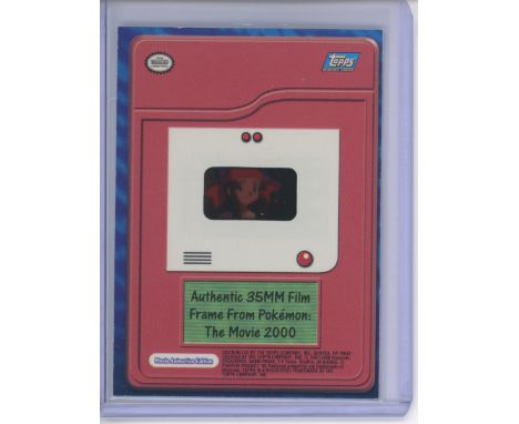This lot features a genuine film cell from the second Pokemon movie - Pokemon The Movie 2000 depicting a close up of Melody. 